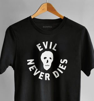 Evil Never Dies Vintage Black