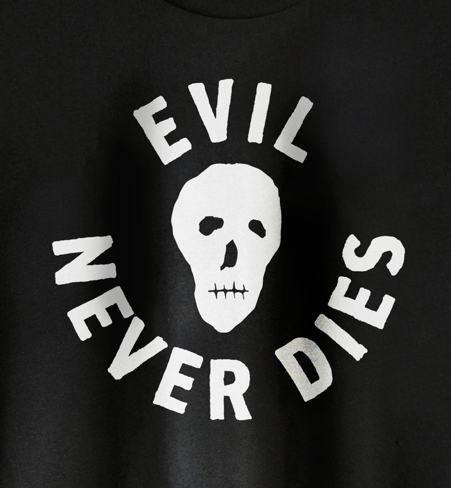 Evil Never Dies Vintage Black